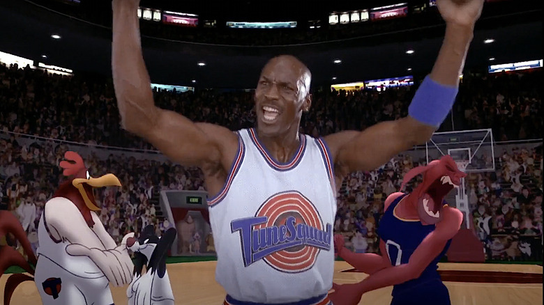 Michael Jordan basketball looney tunes Space Jam