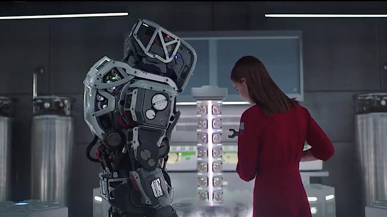 lab scene from "I Am Mother"