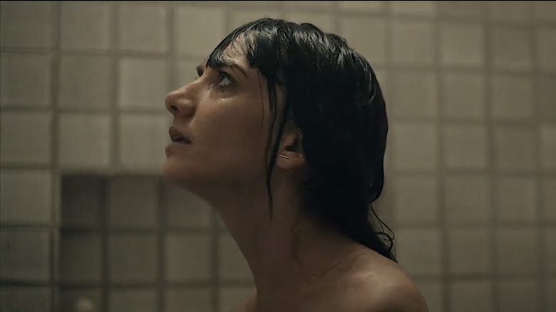 Shower scene in "The Rental"