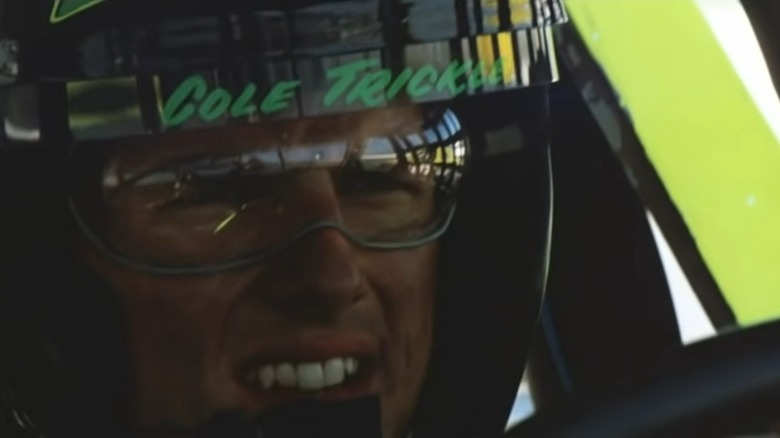 Tom Cruise in racecar