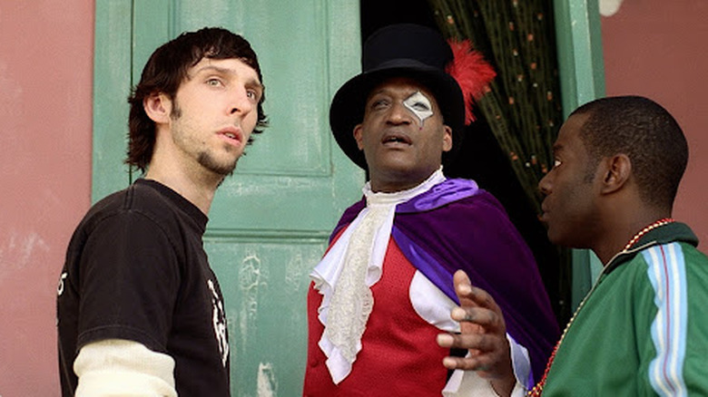 The cast of "Hatchet"