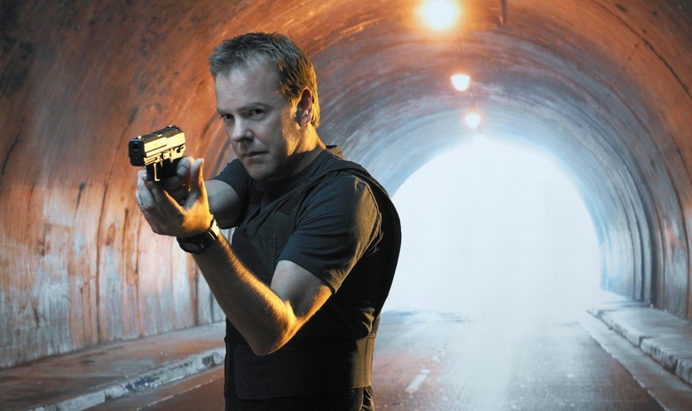 Kiefer Sutherland as Jack Bauer in 24