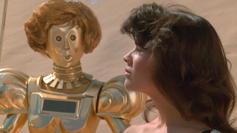 Dot Matrix talking to Princess Vespa