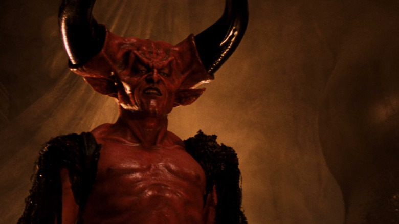 Lord of Darkness (Tim Curry) looks on malevolently in Legend