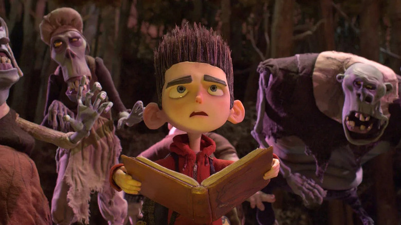 Norman surrounded by the undead in ParaNorman