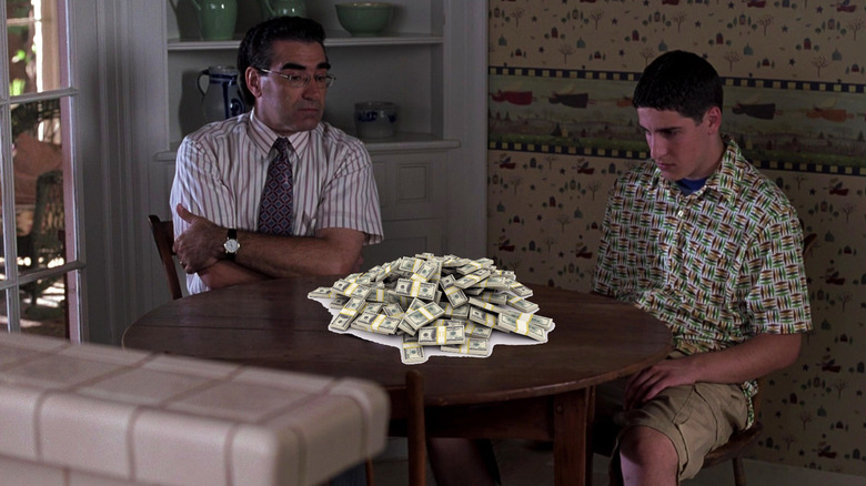 American Pie movie pie scene money 