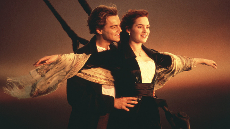 Leonardo DiCaprio and Kate Winslet in Titanic