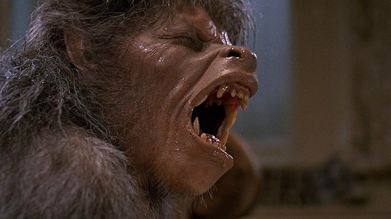 Transformation scene from "An American Werewolf in London"