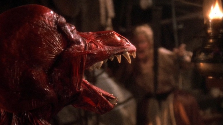 Transformation scene from "The Company of Wolves"