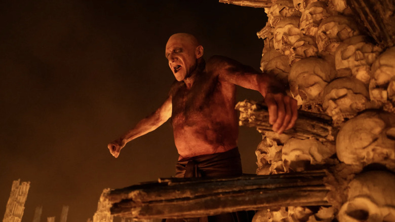 Kelson transforms into Old Nick in 28 Years Later: The Bone Temple