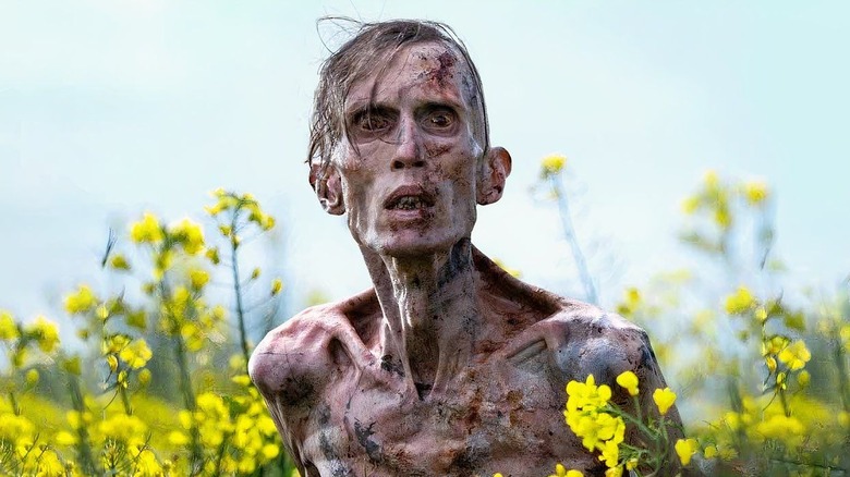 Un zombie décharné dans 28 ans plus tard