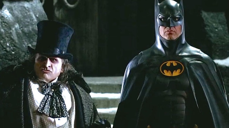 Batman and Penguin in Batman Returns