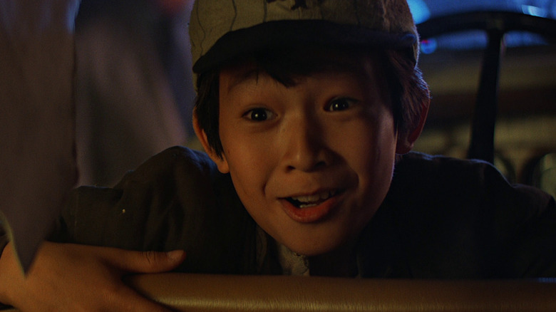 Ke Huy Quan as Short round in Indiana Jones and the Temple of Doom 