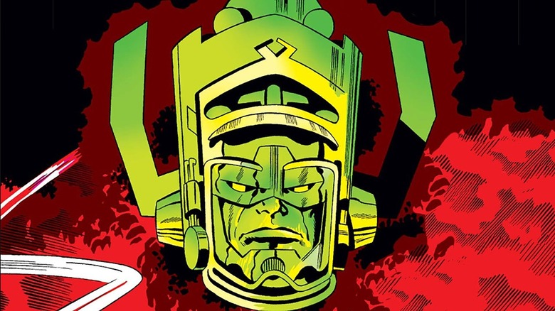 Fantastic Four #49 cover Jack Kirby Galactus