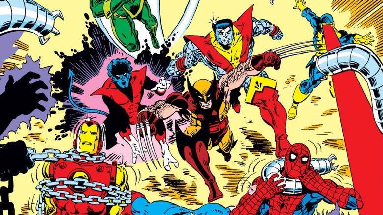 The cover of Secret Wars #5