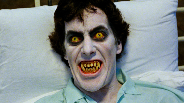 David Kessler transforming into a werewolf in An American Werewolf in London