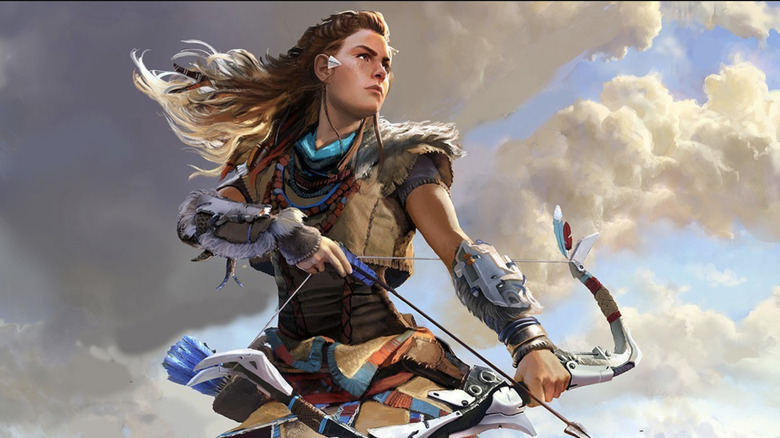 Aloy in Horizon Zero Dawn