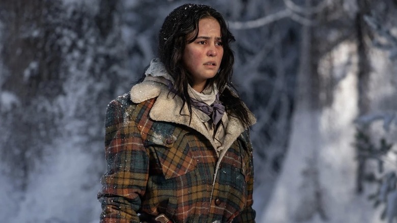 Courtney Eaton as Lottie Matthews in Yellowjackets season 2