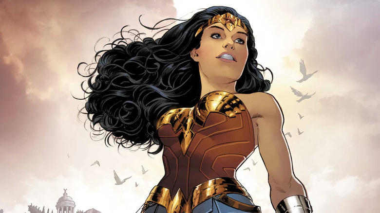 Wonder Woman Year One cover, Diana drawn by Nicola Scott