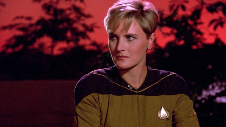 TashaYar on the planet Ligon II on Star Trek: The Next Generation.