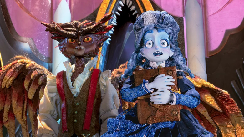 Herneval and Frankelda in the Land of Spooks in I Am Frankelda