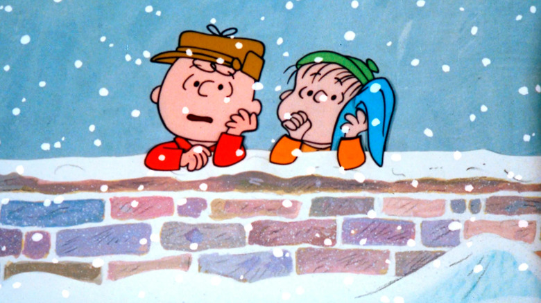Charlie Brown and Linus discuss Christmas in A Charlie Brown Christmas
