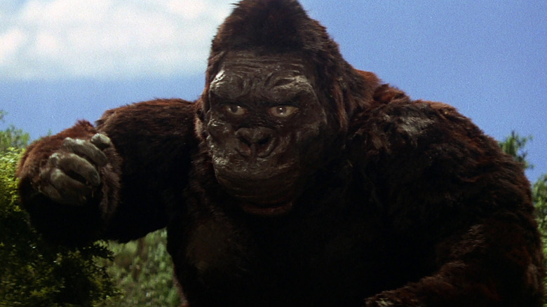King Kong, looking a bit knackered in Kind Kong Escapes