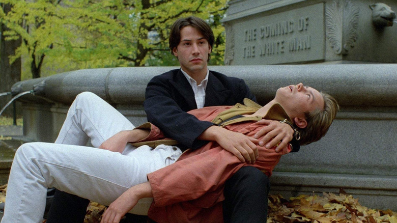 Scott holding Mike as he passes out in My Own Private Idaho