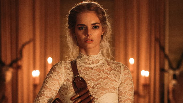 Grace looks disturbed in Ready or Not