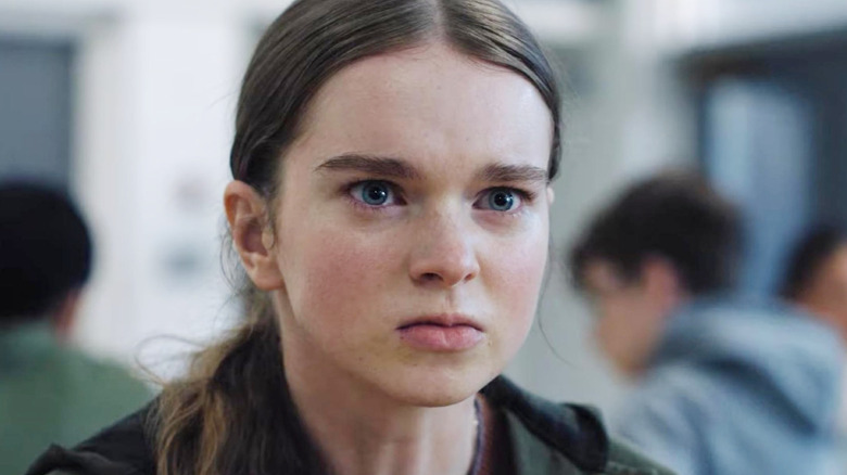 Carrie looking angry in Carrie (2026)
