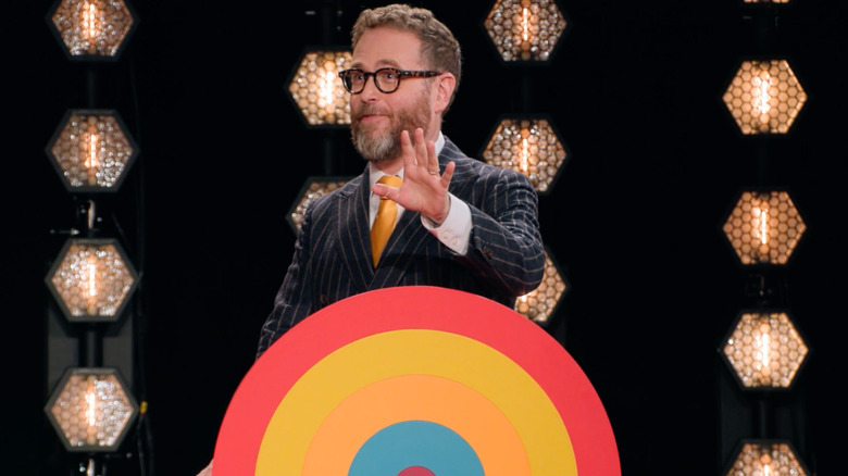 Sam Reich hosting the Game Changer season 8 finale