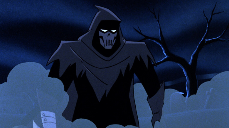 The Phantasm in graveyard in Batman: Mask of the Phantasm