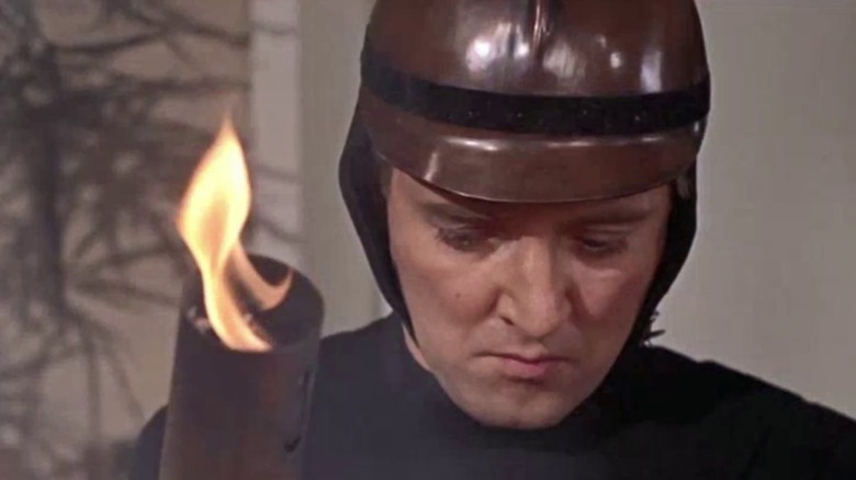 Guy with a flamethrower in Fahrenheit 451