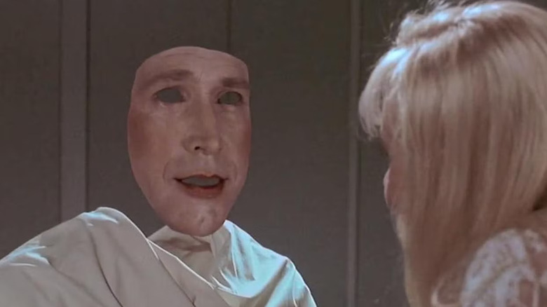 Nick with his invisible face painted in Memoirs of an Invisible Man