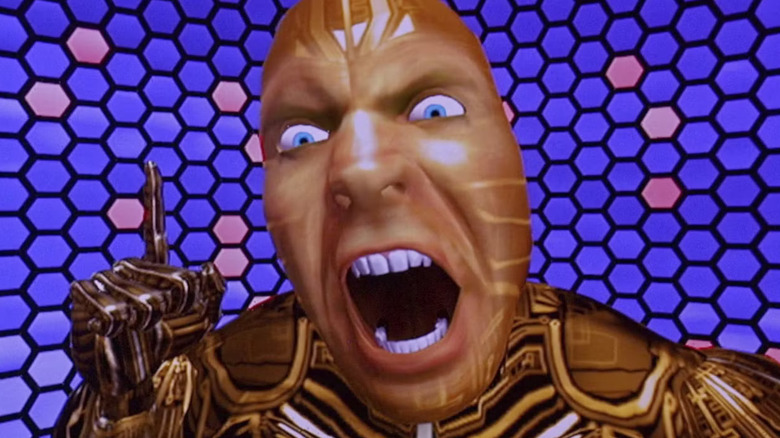 Jobe in his digital form in The Lawnmower Man