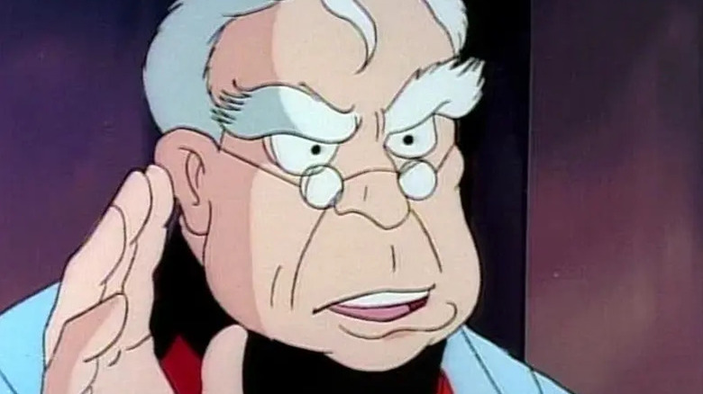 Vladimir Pavel Maximov raising his hand in The Real Ghostbusters