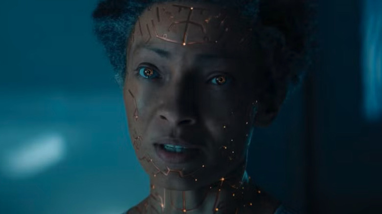 A Spacer with facial markings in Foundation