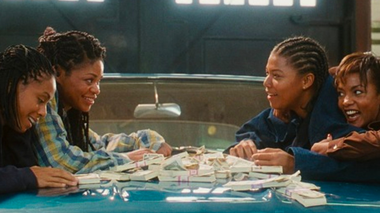 Pinkett-Smith, Elise, Latifah and Fox in Set It Off