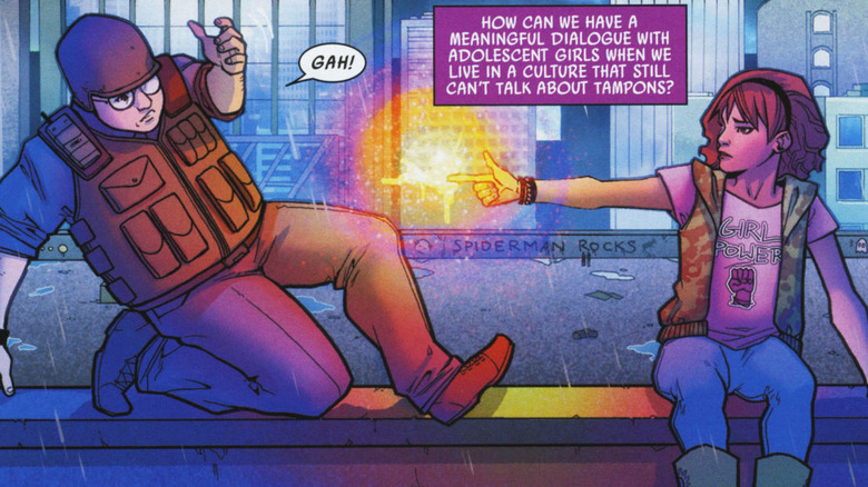 A frame from Mockingbird