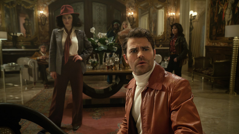 Christina Chong as La'an and Paul Wesley as Kirk in Star Trek: Strange New Worlds