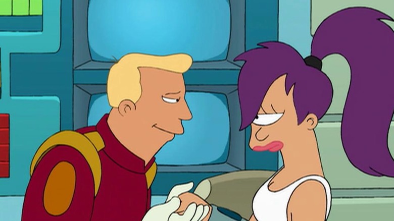 Futurama - Zapp Brannigan and Leela