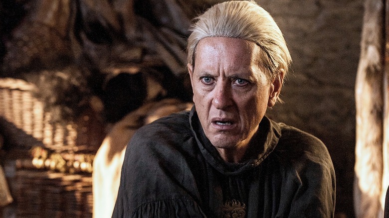 Izembaro the mummer looks shocked in Game of Thrones