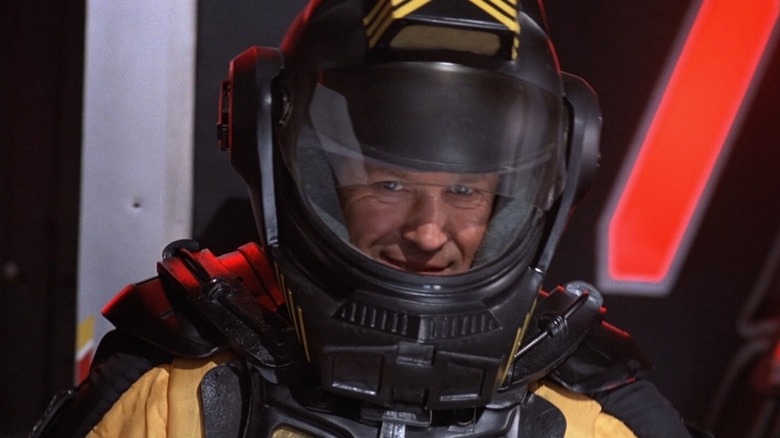 Alexander looking evil in Robot Jox