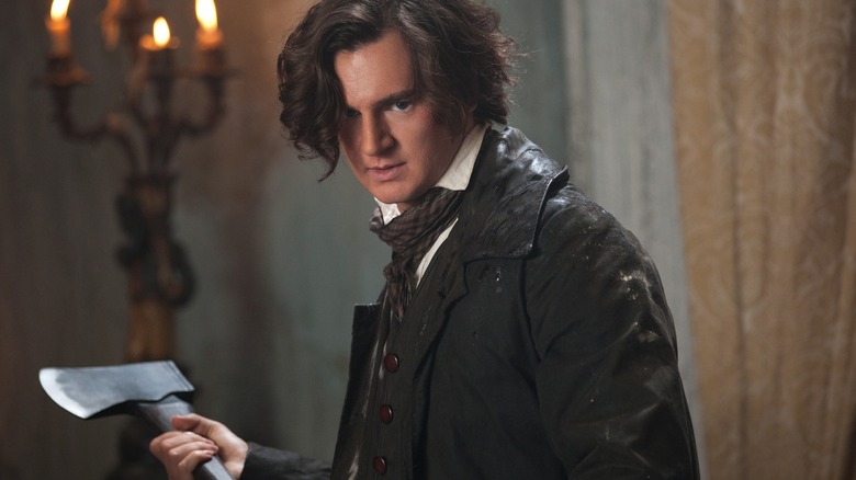 Abraham Lincoln with an axe in Abraham Lincoln: Vampire Hunter