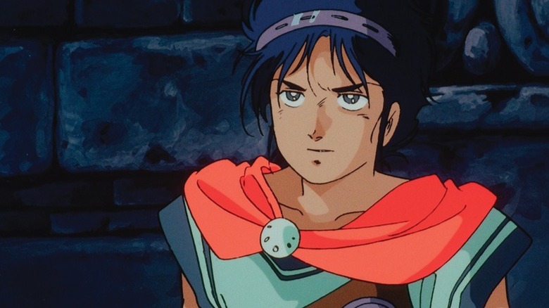 Ario looking mad in his armor in Arion