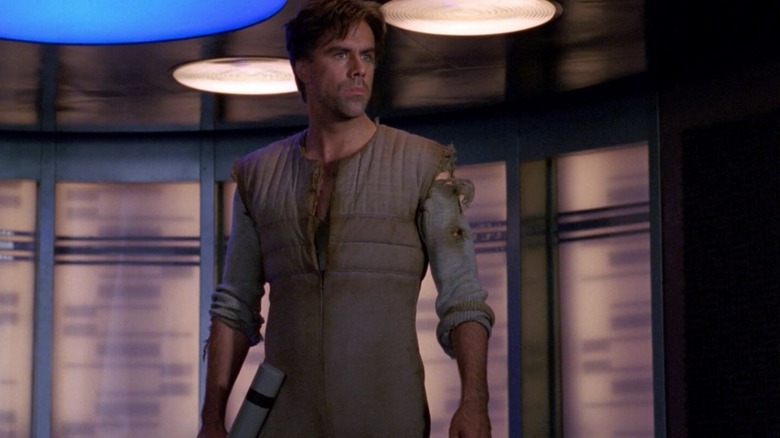 Roga Danar looking tough on Star Trek: The Next Generation