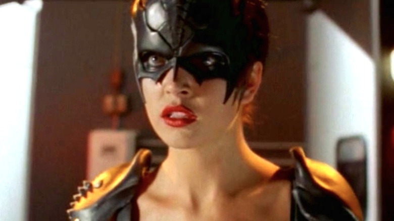 Black scorpion looking determined in Black Scorpion