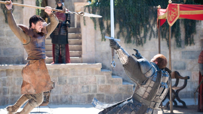 Game of Thrones, Prince Oberyn battling Ser Gregor Clegane