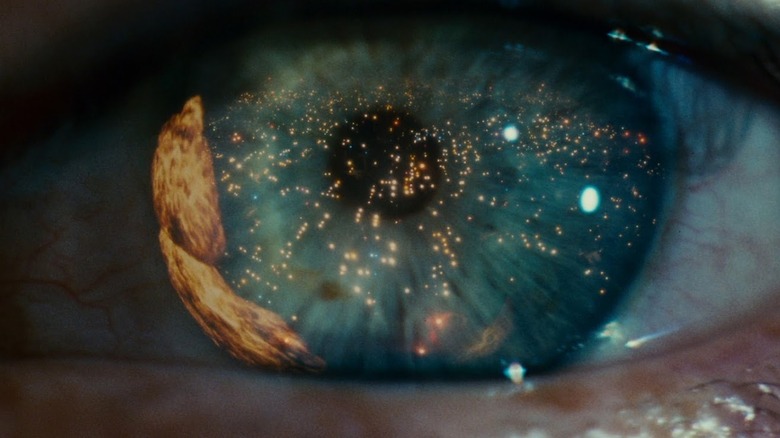 A closeup of an eye from Blade Runner