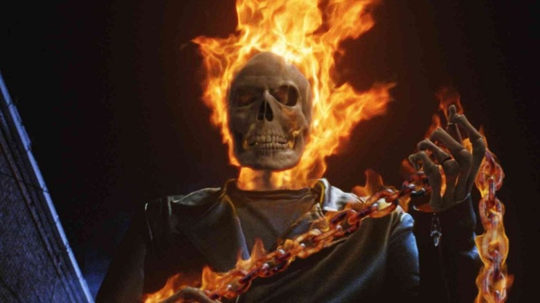 Johnny Blaze as the Ghost Rider